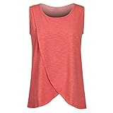 Zhhlaixing 女性の夏大きいサイズ妊婦用の服カジュアル妊娠快適な母乳育児のシャツ