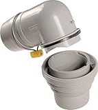 Camco 39144 Easy Slip ® Sewerエルボ& 4 - in - 1アダプタ