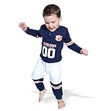 オーバーンタイガース公式NCAA幼児3 Footysuit by Glitterギア