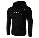 & # x273d ; Anglin & # x273d ;メンズレトロフード付きスウェットシャツ長袖トップスコート ベージュ