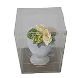 パラボッセオリジナル プリザーブドフラワー プロバンス イエロー 横幅10cmx10cmx高さ13cm preserved flowers