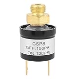 金属空気圧縮機圧力スイッチ空気圧制御レギュレータスイッチ120-150PSI 1/8"NPT