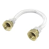 DealMux編組シャワーホース給湯管3/4インチねじ30センチメートルの長さ