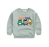 PANCY 子供服 春秋 長袖 Tシャツ トレーナー 丸い襟 キッズ 男の子 女の子 ベビー 子供 綿 おしゃれ カジュアル ファッション 可愛い プリント 3色