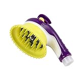 Decdeal 多機能ハンドヘルド　ペット犬猫 マッサージャー シャワーヘッド 噴霧器バスブラシ グルーミングツール