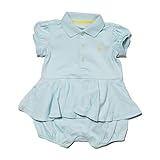 (ポロ ラルフローレン チルドレンズウェア)POLO RALPH LAUREN CHILDRENSWEAR ベビー 女の子 ショートオール Cotton Peplum Polo Shortall アク