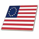 CT _ 50163フローレンPatriotic – 13 Colonies Betsy Ross Flag – タイル 8-Inch-Ceramic ct_50163_3