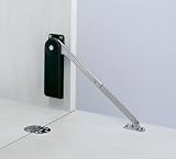 スガツネ工業 ランプ印 ソフトダウンステー 重量扉用 HDS-10型 (2本使い用) 左用 HDS-10HL-WT