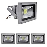 AWHAO LED投光器 20W投光器 ledライト6500K 省エネ長寿命 防水 広角　PSE認証済み 4セット