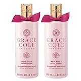 【2本セット】グレースコール モイスチャライジング ボディローション 300ml ホワイトローズ＆ロ－タスフラワー