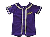 LSU Tigers Infantスターター野球Onesie