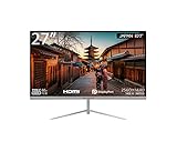 JAPANNEXT 27インチ モニター WQHD 2560x1440解像度 TN ディスプレイ (HDMI/USB-C 給電 (65W) / DisplayPort/ブルーライトカット) JN-T27WQHD-C65W
