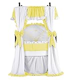 Baby Doll Bedding Darling Round Crib Set, Yellow by BabyDoll Bedding