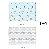 [ibang] 1+1 IBANGMAT Catoon Space & Zigzag Playmat/Babymat カートゥーンスペース&ジグザグプレーマット/ベビーマット [海外直送品] (M(2