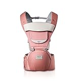 SONARIN 3 in 1オールシーズン通気性Hipseatベビーキャリア、人間工学に基づいた、日焼け止め、多機能、持ち運びが簡単で簡単なママ、あなたの子供の成長に適応、100％保証と無料配達、理想