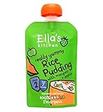 Ella's Kitchen Really Yummy Rice Pudding with Mangoes + Apples Stage 2 from 7 Months 80g (Pack of 2)