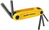 Klein Tools 70570 Grip-It Hex-Key Sets with 5-Inch Sizes Yellow [並行輸入品]