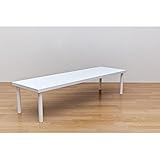 TZ-1545WH（2.3）フリーローテーブル 150幅 奥行き45 ホワイト【代引不可】 生活用品 インテリア 雑貨 イ