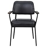 アームチェア ブラック PC-75BK