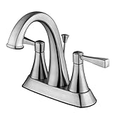 デザインハウスPerthダブルハンドルセンターセット洗面所蛇口 546929 1