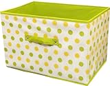 東洋ケース インナーボックス ドット柄インナーボックス カラーボックス対応 よこ型 幅38×奥行25cm ドット柄 グリーン DT-1P-GR
