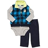 Carter's（カーターズ） :: 3-Piece Microfleece Vest Set :: マイクロフリース ロンパース ベスト セット :: 6M :: 61-67 cm