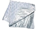 Crib Clouds Cuddle Fleece Security Blanket (Reef Blue) by Crib Clouds