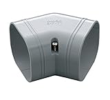 因幡電工 配管化粧カバー スリムコーナー平面45° 平面45°曲り グレー SKF-77-G