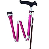 フジホーム折畳杖 かるがもロータリー ローズ