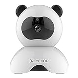 EYEKOP ネットワークカメラ ベビーカメラ 暗視 遠隔操作 動体検知 警報機能 マイク内蔵 日本語説明書付 赤ちゃん ペット 防犯 監視 ベビーモニター (E1-720P)