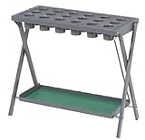 ミヅシマ工業　業務用　レインスタンド＃18　18本立　230-0050　【傘立て】