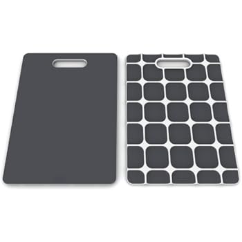 Joseph Joseph まな板 グリップトップ 37×27cm グレー 50073