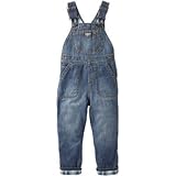 OSHKOSH(オシュコシュ) フランネルラインドデニムオーバーオールHeritageインジゴ デニム ボトムスパンツ 24ヶ月【並行輸入】