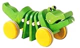 木のおもちゃ　「PLAN TOYS」 Plan Preschoolシリーズ　「ダンシングアリゲーター」