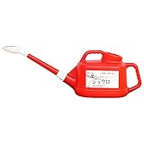 プラント 栽培上手な楽ちんグリップジョウロ 8L レッド