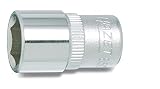 HAZET(ハゼット) ソケット 6角 850-10 二面幅:10×差込角:6.35×全長:25mm 1個