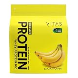 VITAS (バイタス) ホエイプロテイン100 バナナ風味 WPCプロテイン 700g