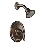 Moen T2152ORB Brantford Posi-Temp Shower Trim Kit without Valve, Oil Rubbed Bronze [並行輸入品]