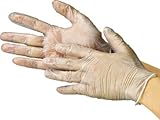 川西　ビニール使いきり手袋　粉なし１００枚入り　Ｌサイズ　3664490 2021L
