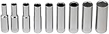 Wright Tool 208 1/4 Drive 6 Point Deep Socket Set 1/4 - 1/2 (9-Piece) [並行輸入品]