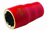 BAHCO(バーコ) Insulated Socket 1000V絶縁仕様ソケット 1/2 13mm 7800DMV13