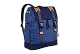 Lassig Vintage Little One And Me Diaper/Changing Backpack, Large, Blue by Lassig
