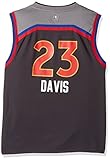 NBA New Orleans Pelicans Anthony Davis Boys – All Star Westレプリカジャージー、ブラック, Large ( 14 – 16 )