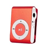 クロウ華 ウォークマン プレーヤー USB MP3 デジタル プレーヤー ウォークマン ボリューム コントロール 3.5 mm ジャック 赤