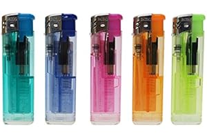 電子ライター プッシュ式 BAIKAL(バイカル )【まとめ買い10個セット】各色2個