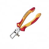 Wiha 32860 Stripping Pliers, Insulated, 6.3-Inch [並行輸入品]