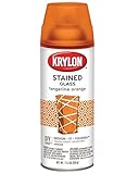 Krylon stg-9034ステンドグラスペイント11.5oz – Tangerineオレンジ