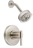 Danze D510558BNT Parma Single Handle Shower Trim Kit with 5-Function Showerhead, Brushed Nickel [並行輸
