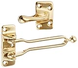 Rockwood 604.3 Brass Door Guard 1-1/16 Body Width x 2-9/16 Body Length 1-1/16 Strike Width x 1-1/16 