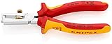クニペックス (KNIPEX) ワイヤーストリッパー KNIPEX 1106-160TBK 絶縁エンドワイヤーストリッパー 落防(BK) 1106-160TBK